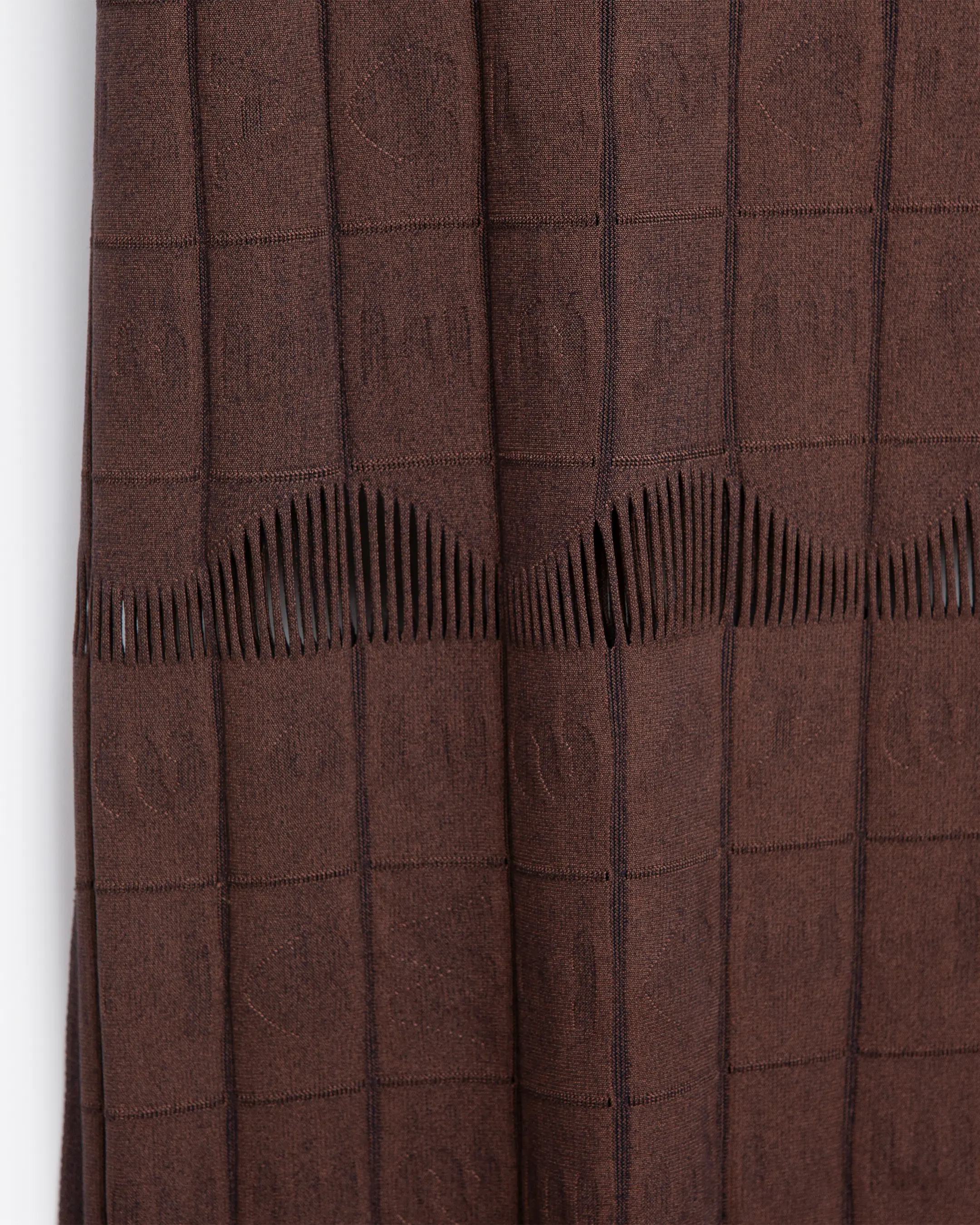 pleats please pattern dress